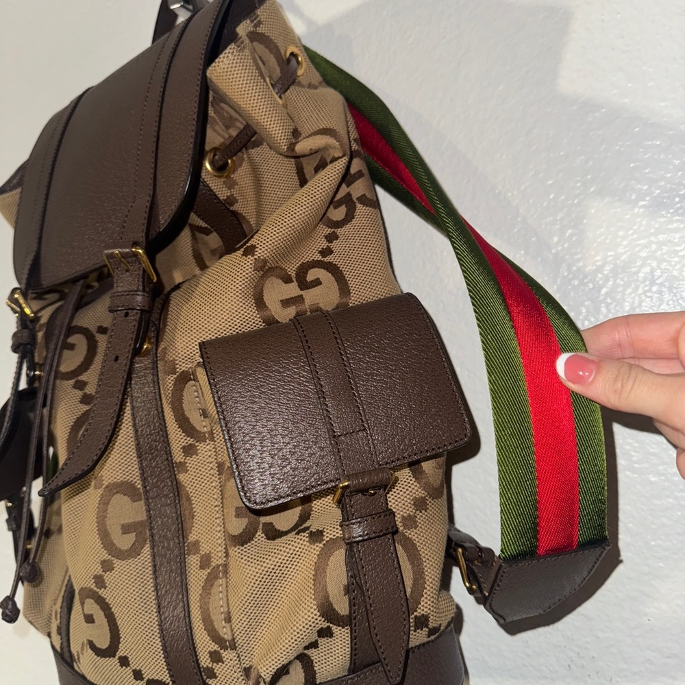 SUPER RARE ⭐️ Jumbo GG Gucci Backpack
